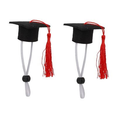 BESPORTBLE 2-Piece Pet Graduation Hat Set