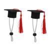 BESPORTBLE 2-Piece Pet Graduation Hat Set view 1