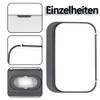 GZSYWZ Wet Wipes Box with Removable Lid, Gray view 3