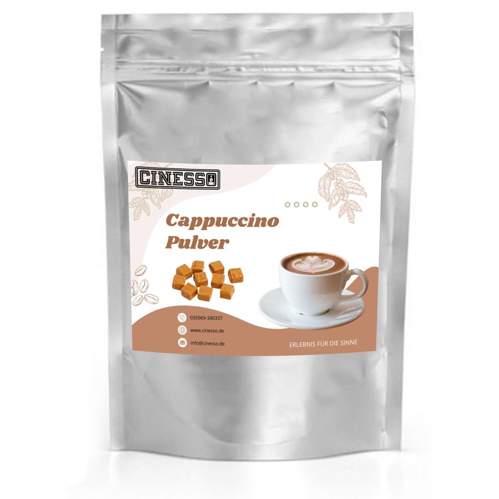 Cinesso Chocolate Cappuccino Powder, Toffee, 200 g