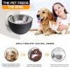 Magnetic Stainless Steel Wall-Mounted Pet Bowl, 8 cm view 4