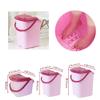 Extra-Deep Plastic Foot Bath for Home Massage with Massage Rollers, 39 × 37 × 44 cm (J 39 × 37 × 29 cm), Star of Light view 2