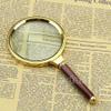 90 mm Handheld Magnifying Glass, 10x Magnification, Leseschmuck Charitable view 2