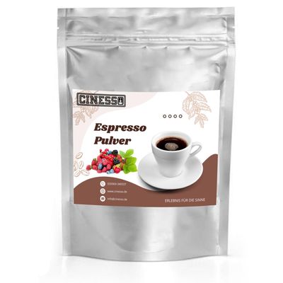 Cinesso Forest Fruit Ground Espresso Coffee, 200 g – Fruity Flavor