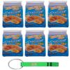 Divella Apricot Croissants, 6-Pack, 270 g + Free Keychain view 1