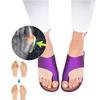 CrEev Comfortable Platform Sandals for Women, Orthopedic Bunion-Correcting Toe-Post Sandals, 01, EU 41 view 1