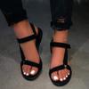 CrEev Flat Women's Thong Sandals, Breathable Slip-Resistant Flip-Flops view 2