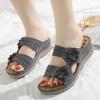 CrEev Premium Orthopedic Toe Sandals for Women, Lightweight Non-Slip Platform Wedge Sandals view 4