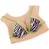 Silicone Breastplate, Gel-Filled Faux Breasts for Cross-Dressing, BG Cup, Color 2 Silkfloss-D view 1