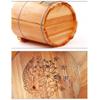 Wooden Barrel Foot Bath with Lid for Adults and Pedicures, Star of Light view 3
