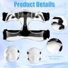 Adjustable Transparent Nose Protector for Broken Noses with Foam Padding view 4