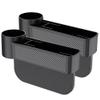 LEPIZ Car Seat Gap Storage Box with Cup Holders, 2 Pieces, for SsangYong Korando 2010–2019 view 1
