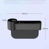 LEPIZ Car Seat Gap Storage Box with Cup Holders, 2 Pieces, for SsangYong Korando 2010–2019 view 2