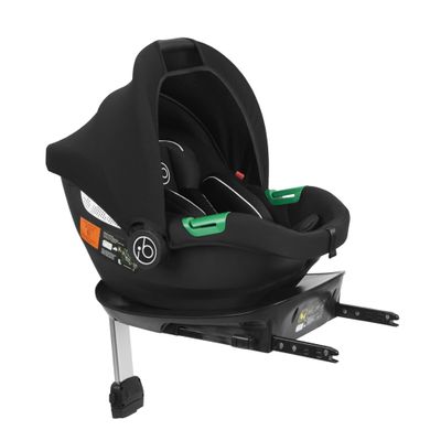 Ickle Bubba Cirrus i-Size Car Seat & ISOFIX Base - Black