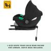 Ickle Bubba Cirrus i-Size Car Seat & ISOFIX Base - Black view 4
