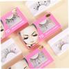 False Eyelashes, 4 Pairs, Imitation Glitter Lashes for Halloween Parties view 4