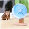 INOOMP Wooden Hamster Wheel Stand view 4