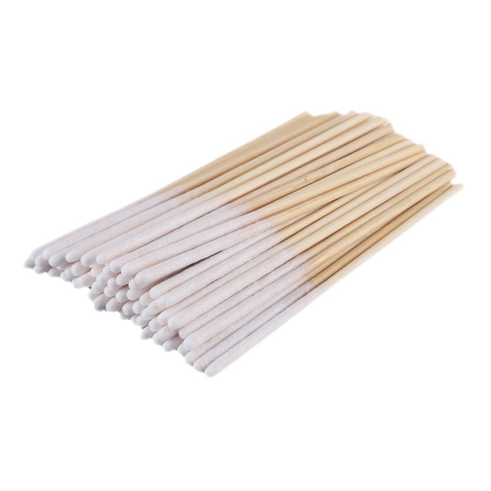 Healeved Bamboo and Cotton Makeup Swabs, 60 Count