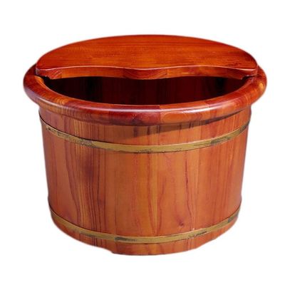 Wooden Foot Bath Bucket, Foot Soaking Tub for Adults and Pedicures