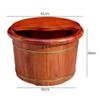 Wooden Foot Bath Bucket, Foot Soaking Tub for Adults and Pedicures view 2