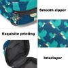 Period Kit Bag for Girls and Women, Navy Blue Hummingbird Pattern view 3