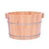 UYDJAKX Wooden Barrel Foot Bath Tub for Soaking Feet, Whirlpool Foot Bath Bucket and Basin for Adults, Wooden Pedicure Bucket, Size A view 1