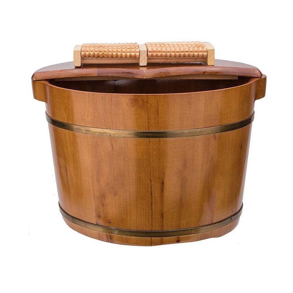 Wooden Foot Bath Bucket for Adults, Size C