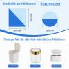 420 Small 3L Trash Bags, 30 x 35 cm, White view 2