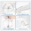 420 Small 3L Trash Bags, 30 x 35 cm, White view 3