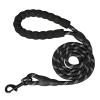 QIANDW Reflective Dog Leash, Long Lead, Black, 0.8 x 150 cm view 1