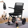 Folding Lightweight Transport Wheelchair with Footrests view 1