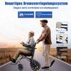 Folding Lightweight Transport Wheelchair with Footrests view 4