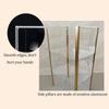 Acrylic Display Box with Transparent Protective Cover and Removable Cube, for Collectibles, Display Mannequins, Cosmetics and Perfume, Gold, 50 × 20 × 60.6 cm view 3