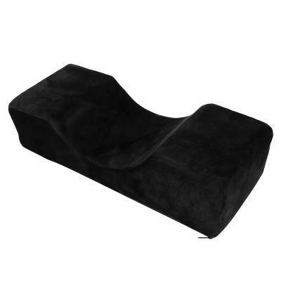 XHTLLO Flannel Eyelash Extension Pillow, Ergonomic U-Shaped Neck Support for Beauty Salons