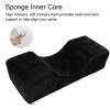 XHTLLO Flannel Eyelash Extension Pillow, Ergonomic U-Shaped Neck Support for Beauty Salons view 4