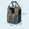 Pet Carrier Backpack for Dogs and Cats, Breathable Mesh, Foldable, Expandable (Color: C, Size:) view 2
