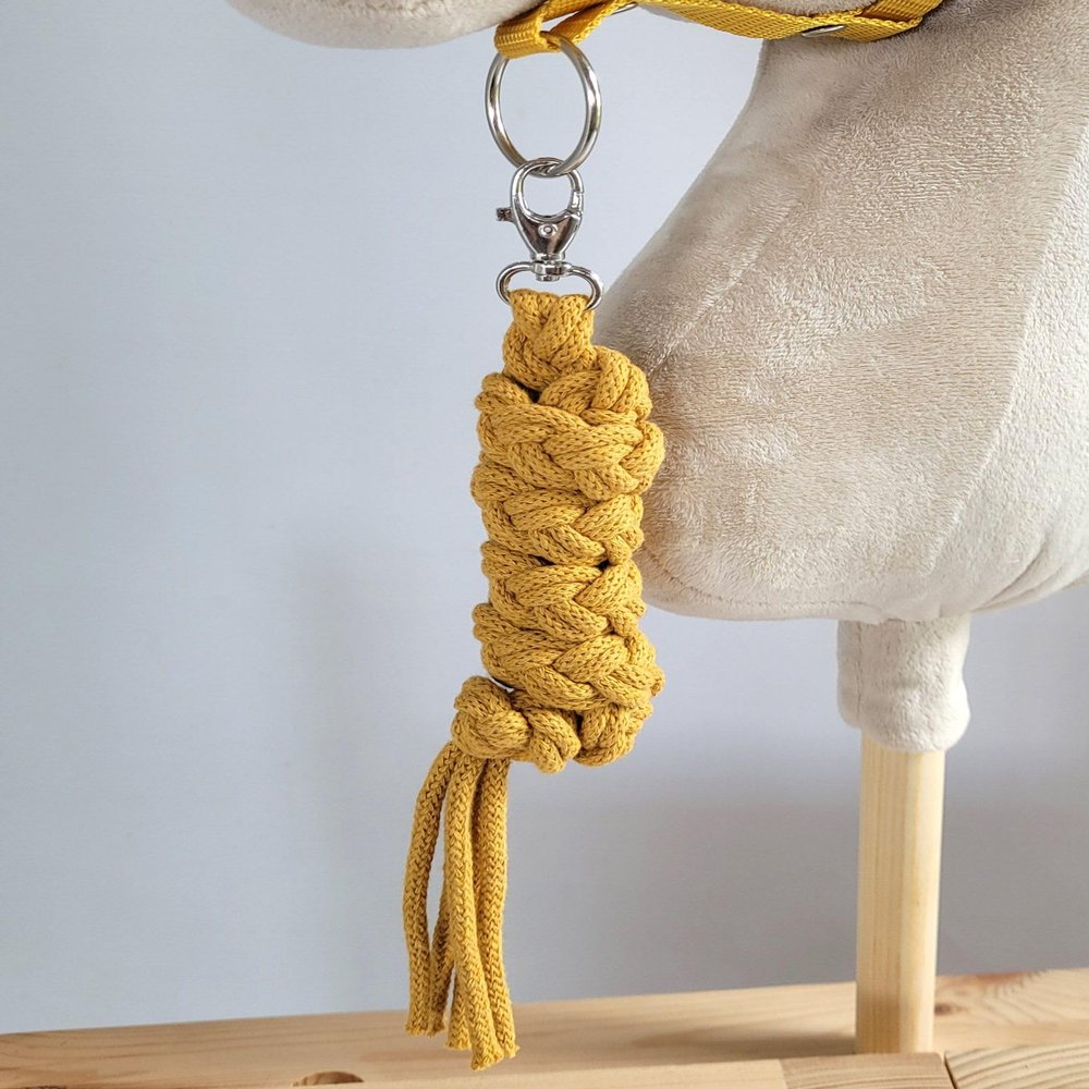 Hobby Horse Rope - Mustard - Horse Not Included
