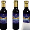 Leverno Aceto Balsamico di Modena IGP 3-Pack (3 x 250 ml) + usy Block view 1