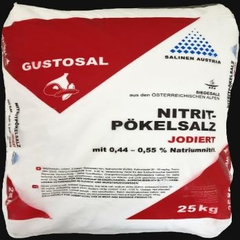 Hilliger GUSTOSAL Iodized Nitrite Curing Salt