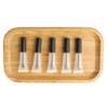 COSIDEA 50-Pack Empty Soft Mascara Tubes, 5 mL Squeeze Tubes with Wands and Stoppers, Clear view 1