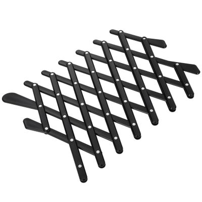 Retractable Car Window Pet Barrier, Portable, Black PP