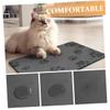 BESPORTBLE Reusable Rubber and PU Pet Feeding Mat view 4