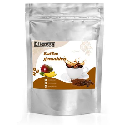 Cinesso Mango Ground Coffee, 200 g, Fruity Flavors