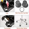 ROEDAX Hair Salon Trolley, Steel Salon Cart with Wheels view 4