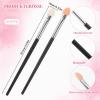 Jeffdad 20-Piece Eyeshadow Sponge Applicator Brush Set view 3