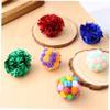 Sosoport Cat Balls with Bells, Interactive Plush Toys, 25 Pieces view 3