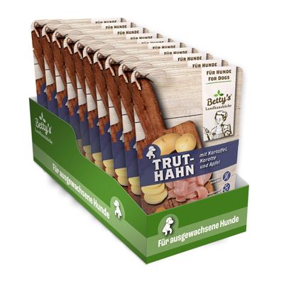 Betty's Landhausküche Fresh Pouch Turkey with Potato, 300 g x 10