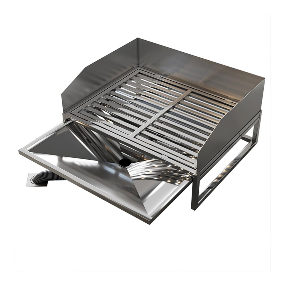 Stainless Steel Dog Potty Tray, 110 x 75 cm