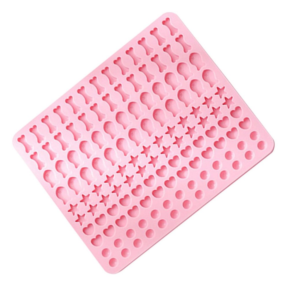 Alipis Durable Silicone Mold for Dog Treats with Creative Design, Easy to Clean, Pink Baking Mat for Biscuits and Pet Snacks at Home or Professionally