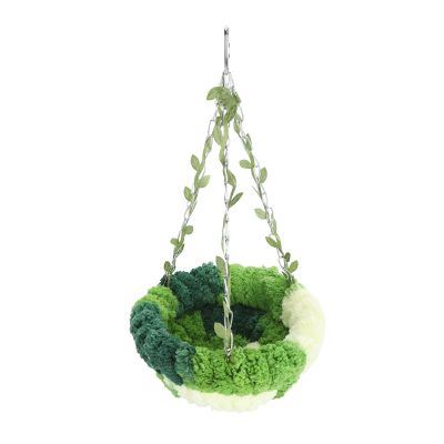 Trisar Parrot Hanging Hammock Bed, Soft Coral Fleece Bird Nest Swing for Cage (Small, 14 x 23.5 cm / 5.51 x 9.25 in)